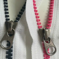 40pcs/lot 16cm Plastic Resin YKK Zipper Close End for Jacket Pocket Collar Bag Tailor Sewing Accessories No-lock