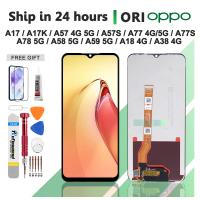 FOR LCD OPPO A17/A17K/A57 4G 5G/A57S/A77 4G 5G/A77S/A58 5G/A59 5G/A18 4G/A38 4G ORIGINAL Components