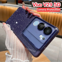Sarung untuk Vivo V29 5G 2023, Sarung Kilauan Bling, Sarung Telefon Lutsinar Silikon Lembut, Untuk V