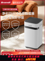 【台灣公司 可開發票】Brandt除菌凈化空氣一體家用小型無霧加濕器孕婦嬰兒輕音大加濕量