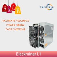 Used Blackminer L1 4900M 3800W Scrypt Miner Mining Crypto Asic Miner Cryptocurrency