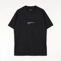 Kaos GIVENCHY GREY WINGS BACK GREY BLACK TSHIRT 100% ORIGINAL Size M