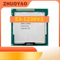Xeon Desktop Processor LGA1155 Quad Core Eight Thread Xeon E3-1230V2 3.30GHz CPU 69W Compatible WithP67 H77 Z77 M