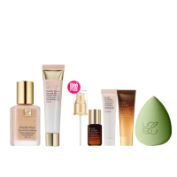 【Estee Lauder 雅詩蘭黛】粉持久天生美肌乖乖乳40ml+完美持妝粉底SPF10/PA++30ml(防曬/妝前乳/IU同款)