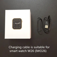 The original charging cable is suitable for smart watch W26 IWO 26 and smart watch DT28