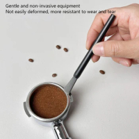 1pc Nylon Coffee Grinder Cleaning Brush Plastic Handle Dusting Espresso Brush For Bean Barista Kitchen Accessories