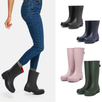 【FitFlop】WONDERWELLY 輕量中筒/長筒雨靴-女(4色)
