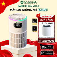 [TẶNG LỌC 1.250K] Máy Lọc Không Khí Hút Mùi Thú Cưng UVGREEN KA400 - Ion Âm Lọc Bụi Mịn - UVC LED Di
