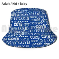 Everton Coyb Pattern Fonts Sun Hat Everton Coyb Toffees Blues