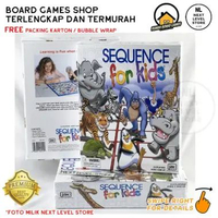 Sequence for Kids Board Games Edukasi Trilingual Card Game Anak Sekolah Education Fun Family