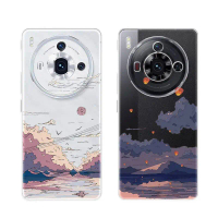 เคสโทรศัพท์สำหรับ ZTE Nubia Z50s Pro เคสนิ่มใส บางเฉียบ ดีไซน์สร้างสรรค์ ปกป้องรอบด้าน