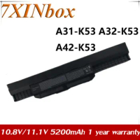 7XINbox Battery For Asus A31-K53 A32-K53 A42-K53 A43 A45 A53E A54 A83 A84 K43 K53 K54 K84 P43 P53 Pro4J Pro5P X43 X44 X53 X54