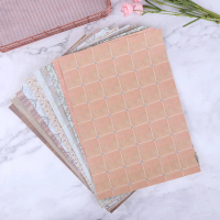 (ISG) 1:12 Dollhouse Miniature Floor Wall Paper For Dolls House Room Furniture Decor