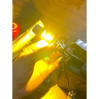 BOHLAM LAMPU DEPAN OSRAM LED HS1 H4 VIXION BYSON R15 MT25 KUNING