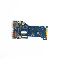 LS-L654P For Dell G15 5520 5521 G16 7620 Audio Ethernet LAN PORT IO Board 100% Test OK