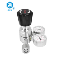 Helium Gas/argon Gas/nitrogen Gas Regulators Inlet End Connection CGA540 Cylinder Joint AFK High Pressure Stainless Steel CN;GUA