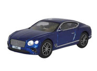 Mini 預購中 Oxford 76BCGT001 1:76 Continental GT 賓利汽車.藍