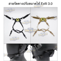 สายรัดคางปรับได้ ทรง EXFIL 3.0 Exfil Helmet Boltless FIT Retention System Team Wendy คําแนะนําผลิตภั