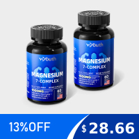 น้ำมันแมกนีเซียมผสม 10-in-1 ดูดซึมสูง 1000 มก. - 7 องค์ประกอบแมกนีเซียมคอมเพล็กซ์สำหรับกล้ามเนื้อ เส