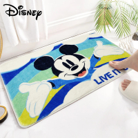 【Disney 迪士尼】40x60cm迪士尼卡通仿羊絨吸水防滑地墊浴室進門地毯腳踏墊(腳踏墊 地墊 地毯)