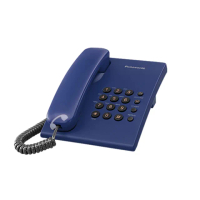 【Panasonic 國際牌】經典有線電話-藍(KX-TS500)