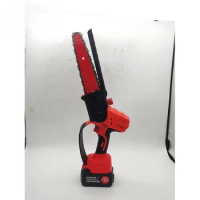 Battery powered chainsaw with battery lithium mini cordless 6 inch mini chainsaw