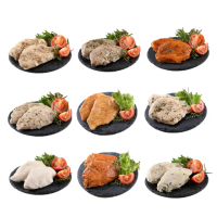 【鮮食堂】百吃不膩12選8超嫩雞胸肉(多種熱門口味組合)