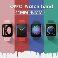 Replacement Watch Strap for Oppo Sport Watch Smart Watchband 46mm 41mm Silicone for Oppo Watch Strap Bracelet