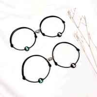 Gelang Dino Couple Magnet Pasangan Dengan Bahan Tali korea anti Air Aksesoris Hadiah Bracelets-gelan