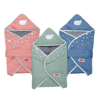 DIALOGUE Baby Blanket SHEEP Series (DGB 3308) Selimut Bayi Topi manado
