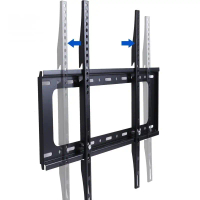 Pendakap Dinding TV, Universal, Pemasangan 26-65 inci, Pemegang Monitor, Boleh Laras, Profil Rendah,