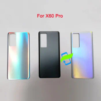 X60 Pro Back Glass Battery Cover For VIVO X 60 Pro Housing 3D Glass Case For VIVO X60 Rear Door Back Cover