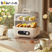 Bear Household Electric Steamer 12L Large-capacity Cooking Steamer Cooker All-in-one Double-deck Multi-functional Food Steamer