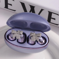 2025 Bowknot Ear Clip Headphone Diamond Buckle Suitable for Huawei FreeClip Ear Clip Accessories Dia