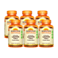 【Sundown 日落恩賜】超級61頂級卵磷脂膠囊6瓶組(共600粒)