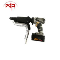 XJP Chain Belt Screw Gun Head Automatic Nail Gun Electric Batch Woodworking Recharge