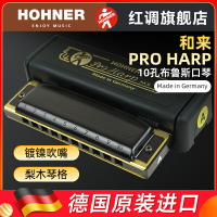 德國進口HOHNER和來十孔布魯斯口琴PRO HARP藍調初學入門新手10孔