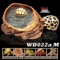 WD022M WATER DISH FEEDINGDISH RAMP BOWL WADAH AIR MINUM MAKANAN REPTILE TEMPAT BERENDAM HEWAN KURA-K