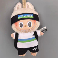 Labubu Video Doll Volleyball Sports Set for Girls 15/17 cm.Casual style in stock soft doll clothes u