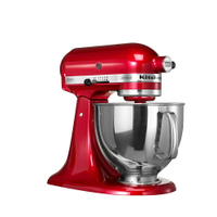 加贈百年限定烘焙工具4件組【KitchenAid】4.8公升/5Q桌上型抬頭式攪拌機 熱情紅 3KSM150PSTPA