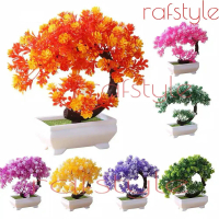 Tanaman Bunga Hias Plastik Bonsai Murah atau Pot Bunga Bonsai PB 07 BINTANGLIMA