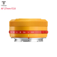 TTArtisan Auto Focus 27mm F2.8 Limited Edition Camera Lens Fujifilm XF Mount For XA7 XT30 XPRO XE4 XS10