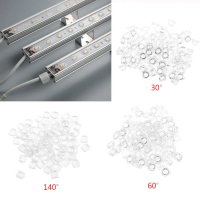 100 keping Lensa untuk LED 5050 WS2812 APA102 WS2811 SK6812 dengan Sudut 30°, 60° dan 140°