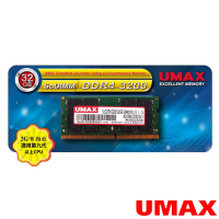UMAX DDR4 3200 32GB 筆記型記憶體(2048x8)