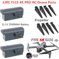 11.1V 2500mAh Battery For SJRC F11S 4K Pro RC Drone Spare Parts F11S PRO F11Spro RC Drone Accessories SJRC F11S 4K PRO Battery