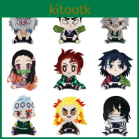 17cm Plush Stuffed Animals Nezuko Tanjiro Giyuu Inosuke Zenitsu Demon Slayer Xmas Gifts