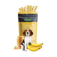 [ยกกล่อง 12 ซอง] Prama พราม่า ขนมสุนัข Dog Snack ผลิตจากเนื้อไก่แท้ 50 - 70 กรัม ครบรส!!!
