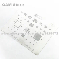 For iPhone 6S 6SP 6S Plus A9 CPU RAM Wifi Nand flash Power IC BGA Stencil Reballing Pins Heating Template 0.12mm Thickness