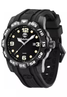 Timberland Watch Timberland - Jam Tangan Analog Pria - Black - Rubber Strap - TBL 13317JSB-02