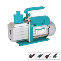 4.5CFM Single Stage Rotary Vane Vacuum Pump 220V-240V 1/3HP Air Conditioner Refrigerant HVAC Air Tool R410a